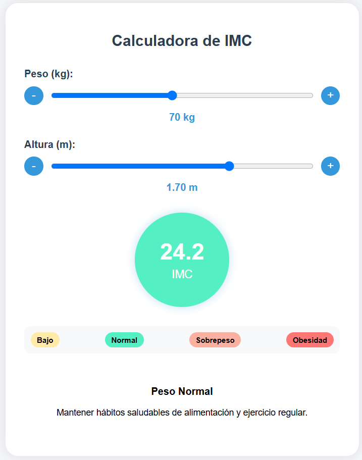 Calculadora IMC Preview - Ver Demo